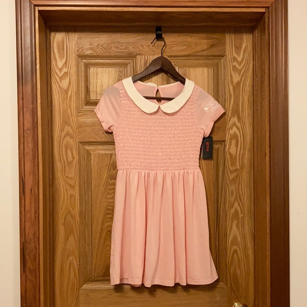 Stranger Things Eleven Pink Dress NWT